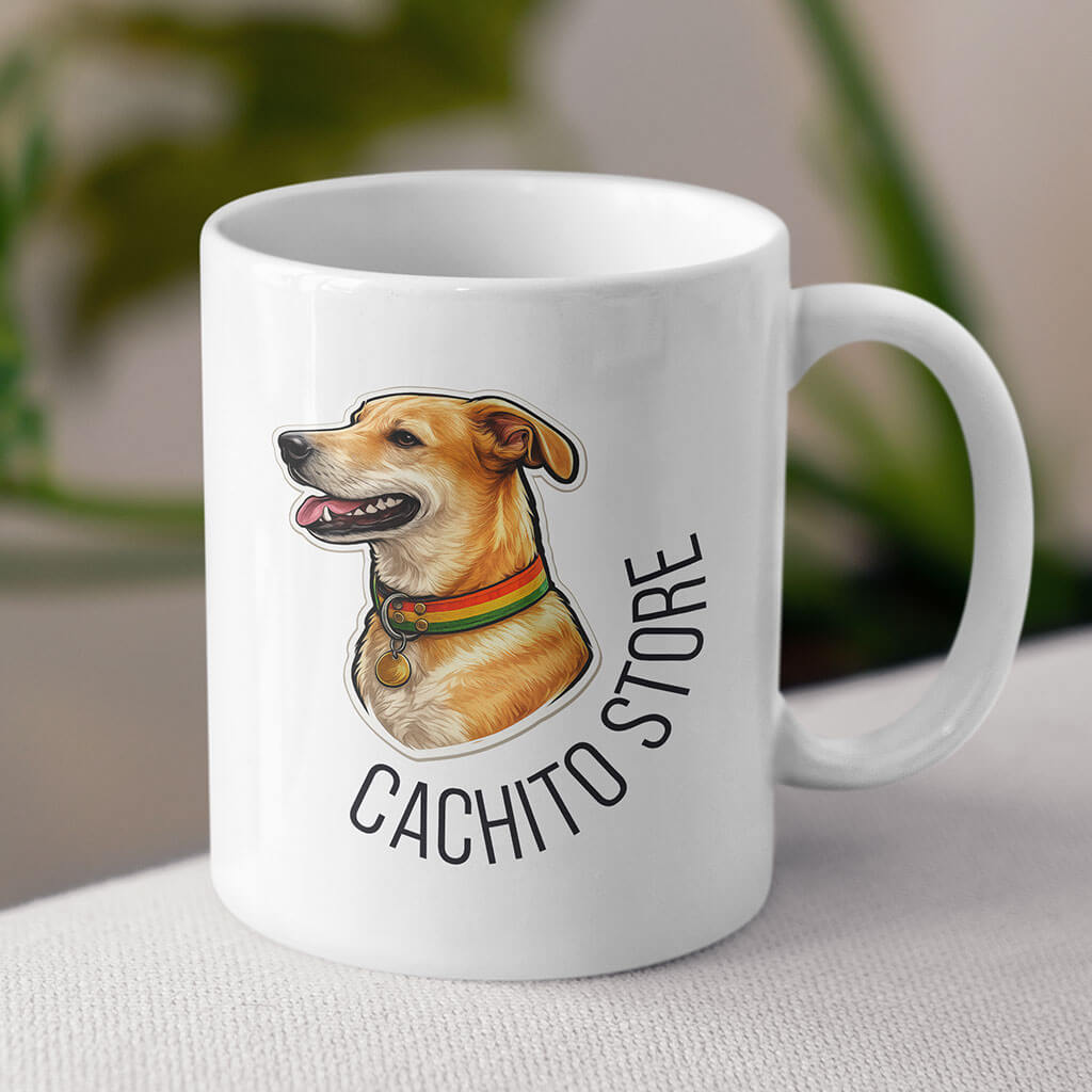 Caneca personalizada com arte do pet